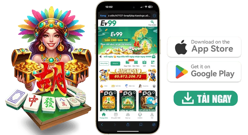 Giao diện ứng dụng 888new app trên điện thoại di động chơi nổ hũ